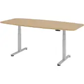 Hjh OFFICE PRO Konferenztisch elektrisch H-verstellb. 620-1270mm