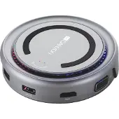 Canyon CNS-TDS07DG Concentrateur d'interface USB 3.2 Gen 1 (3.1 Gen 1) Type-C Gris