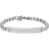 Fossil Gourmette Homme Knox Argenté Jf04767040-Par