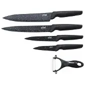 Northix 4x couteaux et éplucheur de pommes de terre