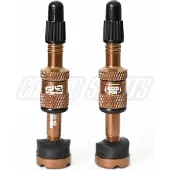 E*thirteen Quickfill Presta Valves Doré 40 mm