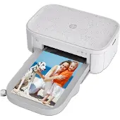 HP Imprimante photo SPROCKET STUDIO PLUS pour téléphone, WiFi, 10x15, blanc
