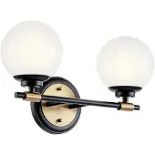 Kichler Lampada da Parete Benno (300 lm, E27, G9)