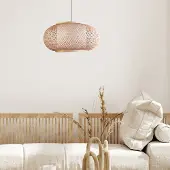 LumenXL Lampe suspendue en bambou - Fenna