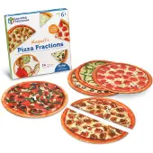 Learning Resources Jouet magnétique Pizza Fractions Jeu éducatif