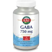 Kal Comprimés Gaba 750mg Amino Acid 90 Unités