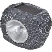 vidaXL Projecteur solaire à LED pour l'extérieur 12 pcs. forme de pierre