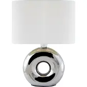 Strühm Lampe de table GOLF CHROME/WHITE E14 IDEUS 5440