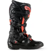 Alpinestars Bottes Tech 7 Black Red Fluo