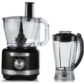 Ariete 1782/02, 3 l, Noir, Bouton rotatif, 2 l, Battre, 3 l