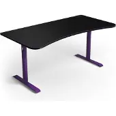 AROZZI Arena Large Bureau Gaming - 160 x 82 x 71-81 cm - Violet