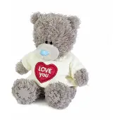 Carte Blanche Ours - Je t'aime en pull (11 cm)