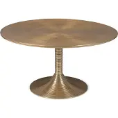 Bold Monkey Hypnotising Round coffee table gold (77 x 40 cm)