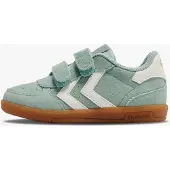 Hummel Victory Suede Ii Trainers Vert EU 25 Enfants