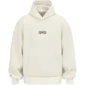 Jako Sweat à capuche Garde-robe blanc cassé XL