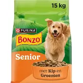 Bonzo Purina (Friskies) Senior au poulet et aux légumes pour chien