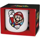 Super mario - Jump - Mug Petit déjeuner - 420ml, Tasse, Multicolore