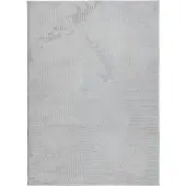 vidaXL Tapis IZA poils courts style scandinave gris 200x280 cm