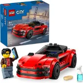 LEGO City 60448 Voiture de Sport Rouge