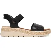 SKECHERS Slip-Ins : Bobs Sun Ray 114415-BLK, sandales, femme, noir