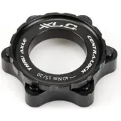 Xlc Adaptateur Centerlock pour rotor 6 trous, Thru Axle, noir