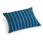 HAY Outdoor Market Coussin Blue with beige stripe