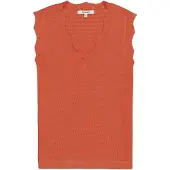 Garcia femme Top, XXL, Rouge