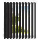 Time4blinds , Store à lamelles, 170x230 cm, Noir Classique