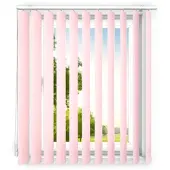 Time4blinds , Store à lamelles, 155x270 cm, Rose pâle