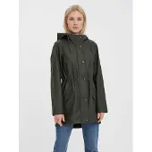 Vero Moda Manteau mi-saison vert foncé