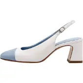 Tamaris Escarpins bleu clair / blanc