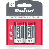 Rebel BAT0083B Batterie VIPOW GREENCELL R14 2szt/bl