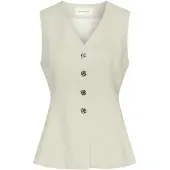 MSCH Copenhagen Gilet 'Esteriane' beige