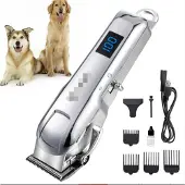 INF Tondeuse professionnelle pour poils d'animaux Argent