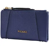 PICARD porte-monnaie Chic Way 1 Zip Wallet Royal bleu