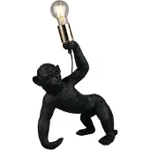 TRIO Lampe de table Bobo Singe Noir