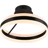 TRIO Plafonnier design Dios noir
