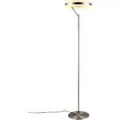 TRIO Lampadaire design Dios nickel