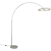 TRIO Lampe de pied Amador nickel