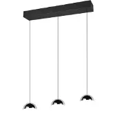 Reality Lampe pendante à 3 lampes Senta Chrome
