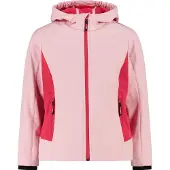 CMP Veste de ski pour enfant , modèle Kid G Jacket, avec capuche intégrée, couleur rose, taille 116