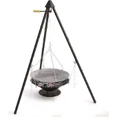 Barbecook Barbecue à trépied au charbon de bois Junko 60 cm