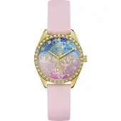 GUESS Montre-bracelet pour femme AVA GW1042L2 en silicone