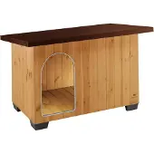 Ferplast Baita 120 141x86.5x87 Cm Wooden Kennel Marron