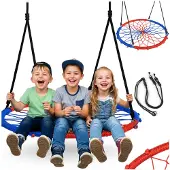 Neo-Sport Swingo Net 95 cm | Swingo Net 95 cm balançoire pour enfants | Balançoire pour enfants - Swingo Net - 95 cm