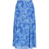 Usha Jupe bleu / blanc