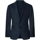 Hackett London Veste de costume bleu marine