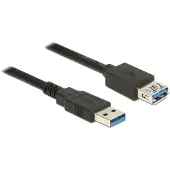 DeLOCK 85054 Câble USB USB 3.2 Gen 1 (3.1 Gen 1) 1 m USB A Noir