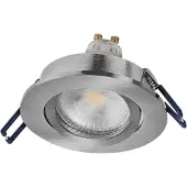 Osram HOMELIGHTING 4058075853492 Deckenstrahler, LED-Deckenstrahler GU10 Sat (GU10, Aluminium)