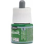 Pebeo Flacon Peinture - Pébéo - Setasilk - 45 ml - Vert Orient - Fixable par repassage